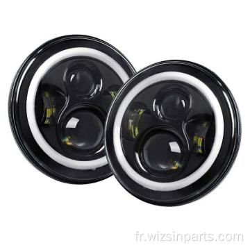 Phares RVB Halo pour Jeep Wrangler